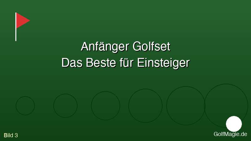 anfänger golfschläger set Praxistipp