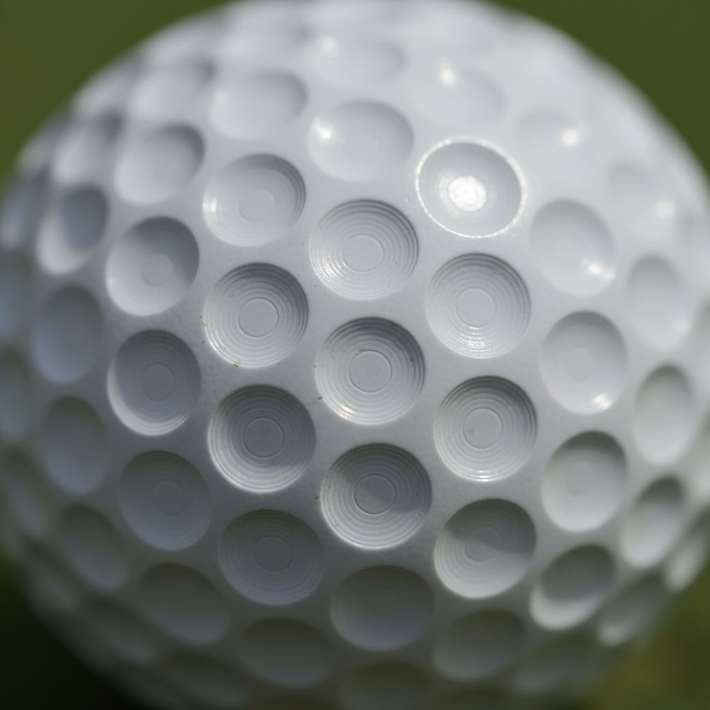 Golfball Aufbau — 2-Piece vs 3-Piece vs 5-Piece Querschnitt