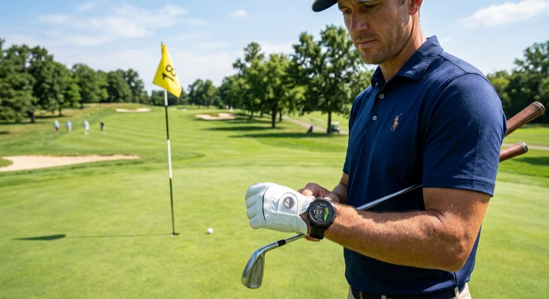 Golf GPS Uhr Test 2026 — Garmin Approach auf dem Golfplatz
