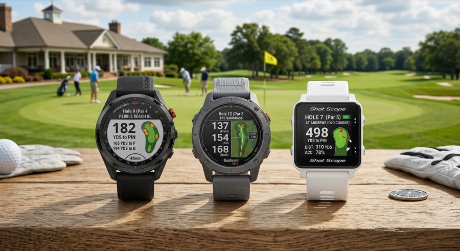 Golf GPS Uhr Empfehlung nach Spielertyp Anfänger Fortgeschrittener