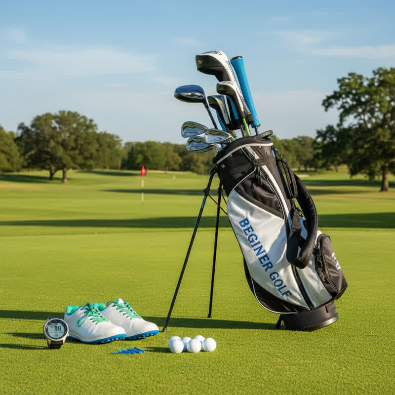 Golf Ausrüstung für Anfänger – Schläger, Schuhe und GPS-Uhr
