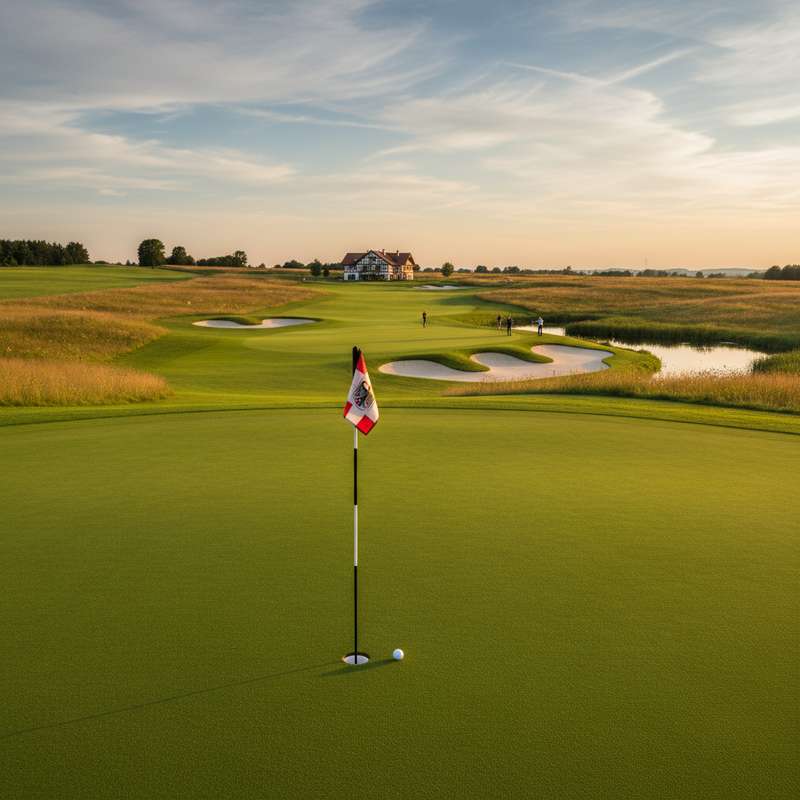 Golf spielen Regeln Etikette Platz Fahne Loch Sport