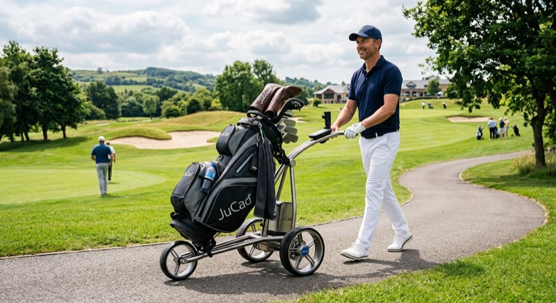 JuCad Phantom Titan eX 2.0 — Luxus Elektro-Golftrolley