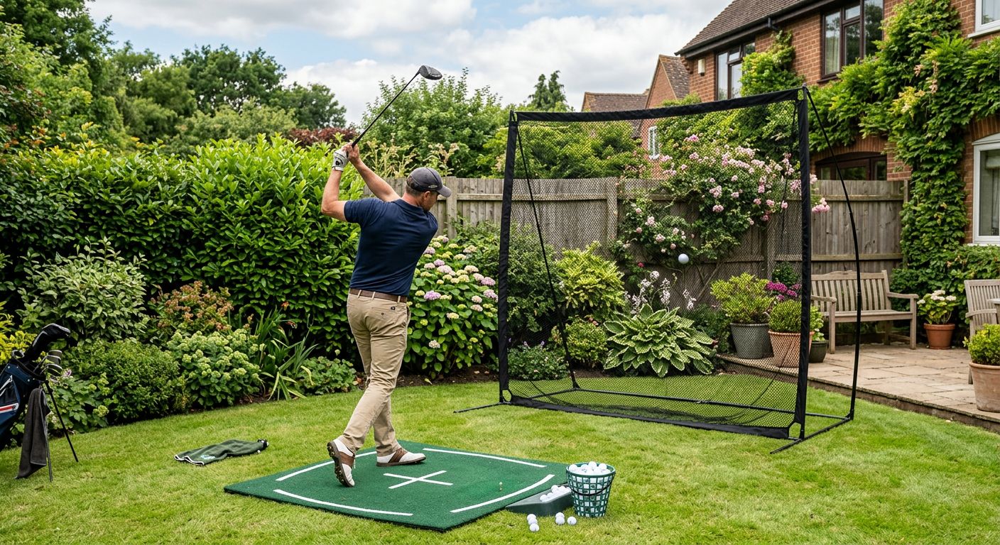 Golf Übungsnetz Test 2026 - Beste Trainingsnetze für Garten und Indoor