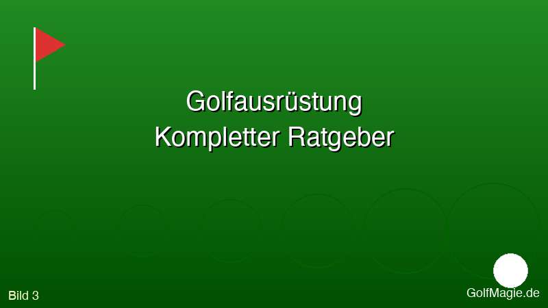 Golfschuhe und Golfbekleidung auf dem Platz