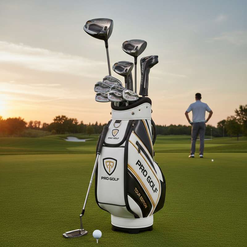 Komplettes Golfausrüstung Set für Anfänger und Fortgeschrittene