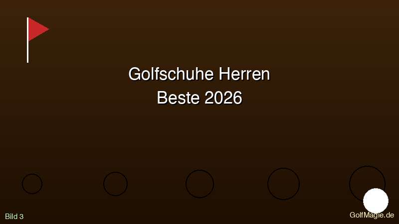 Golfschuhe Herren auf dem Grün — Halt und Komfort im Test