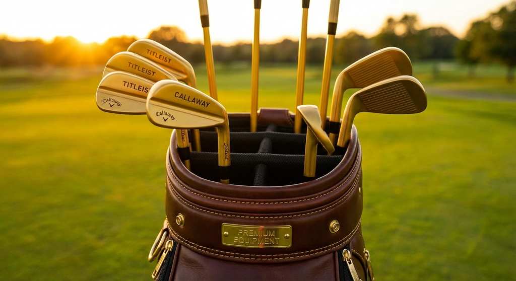 Golftasche Fächer Divider Detail Titleist Callaway