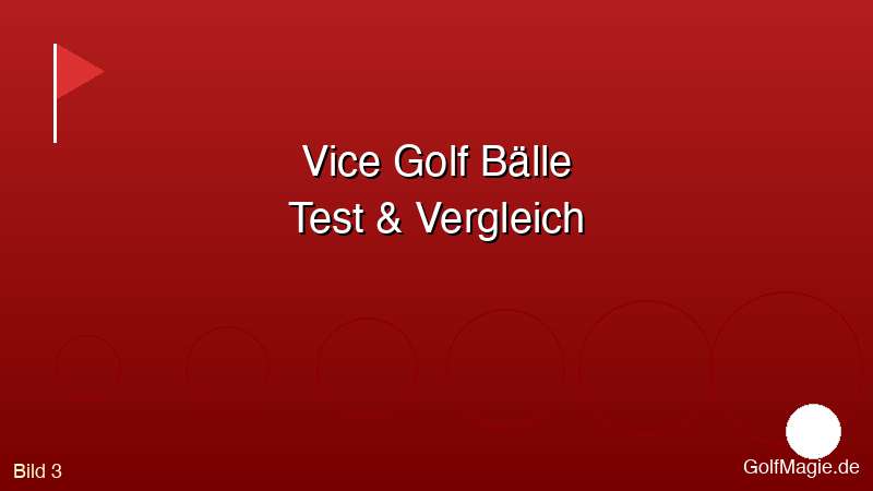 Vice Pro Golfball auf dem Grün — Nahaufnahme